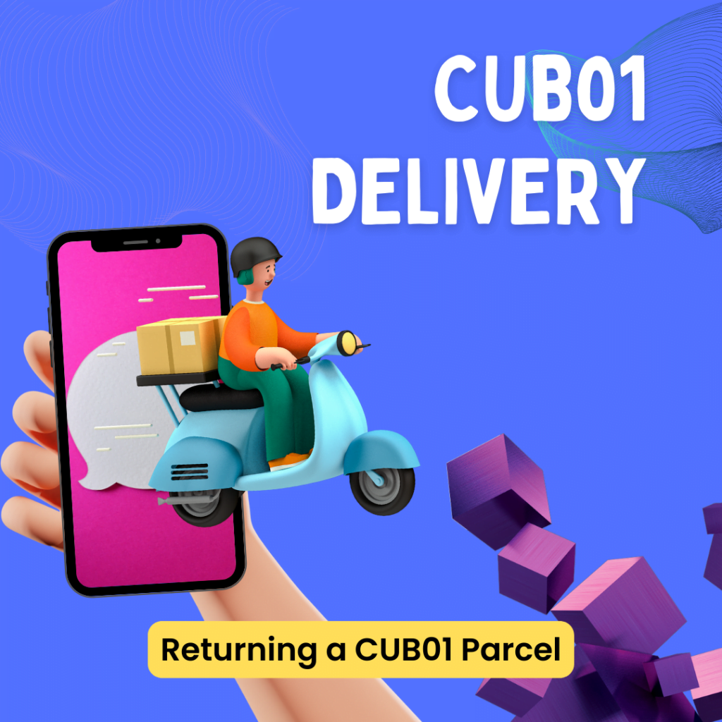 returning a cub01 parcel