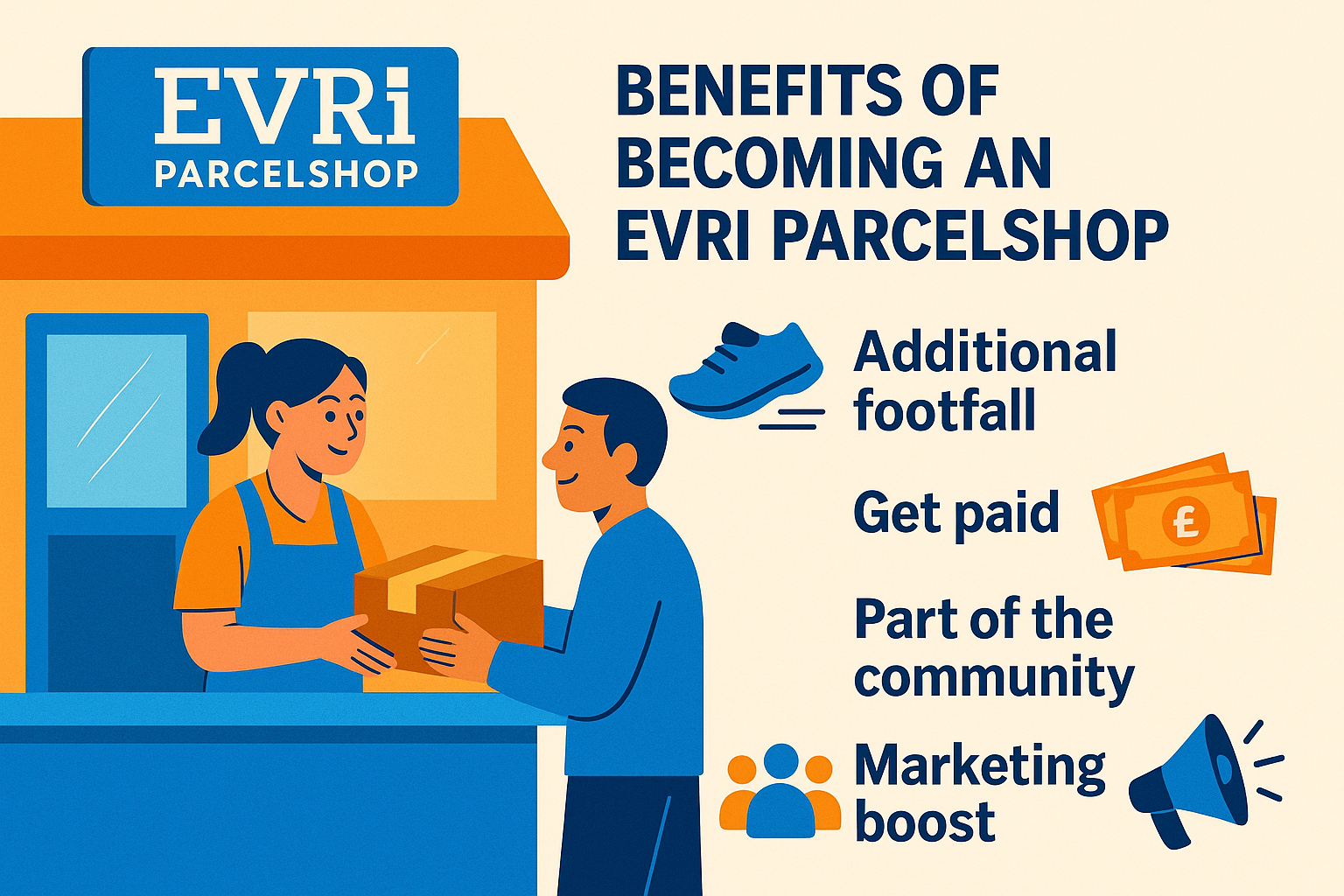 an evri parcelshop